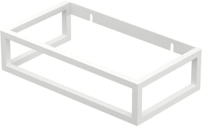 INK - Frame Staal Tbv Fontein - 400x220x100 mm - Mat Wit