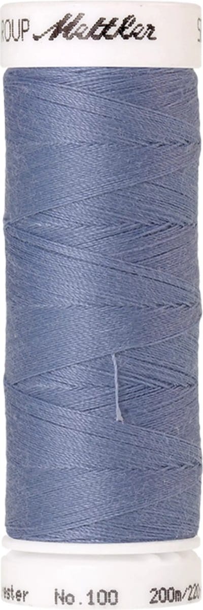 Amann Mettler Seralon Naaigaren – Blue Thistle (1363) – 200 m – No. 100 – 100% Polyester – Per Stuk