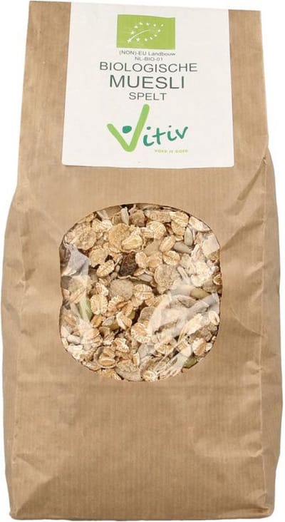 Vitiv Muesli spelt bio 1 Kilogram