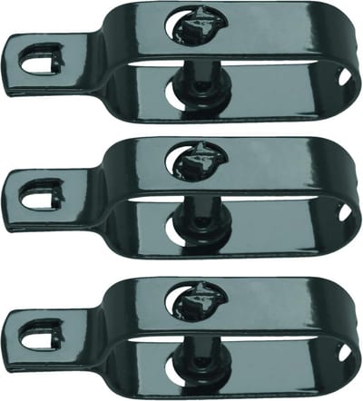 Montagetoebehoren Omheining - Hekwerk Accessoires Set - Omheining Plaatsen - UV- en Vorstbestendig - 34 mm Diameter - Groen