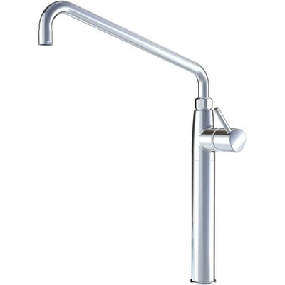 KWC Gastro single lever sink mixer with raised base for professional kitchen, projection 45 cm 24.501.066.000