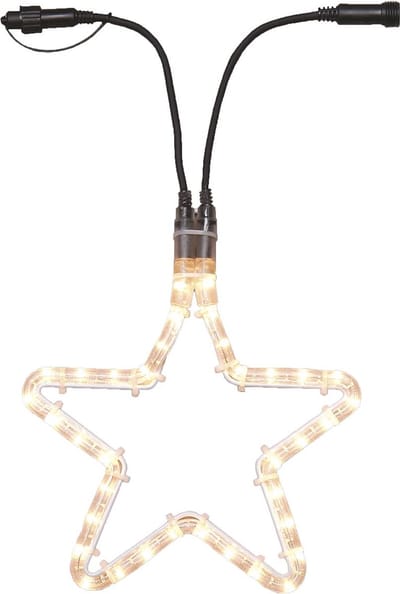 Luca Lighting - Ster extra Luca Connect XP diameter 28 cm met 36 lampjes - Warm wit