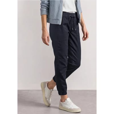 Slim Leg broek in papertouch kwaliteit