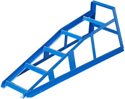 ProPlus Stalen Oprijbrug - 1000 kg - Bandbreedte max. 17 cm - Auto Oprijblok - Plateau - Garage oprijplaat - Voertuig oprijhulp - Voor reparatie