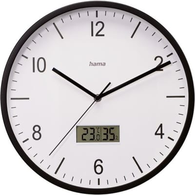 Hama wandklok- Lanzarote- Radiogestuurd - thermo-/ hygrometer-