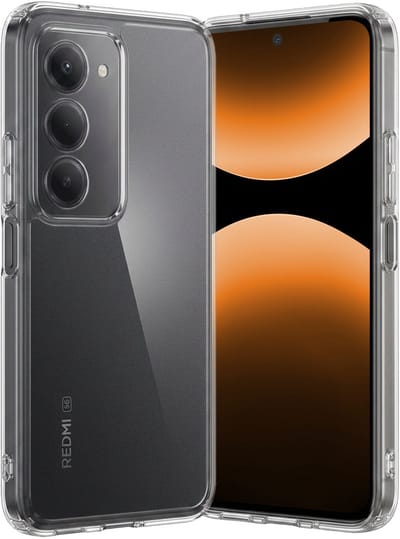 Hoes - Geschikt voor Xiaomi 15 - Sterk & Shockproof - Hoesje Cover - Siliconen Case - Transparant