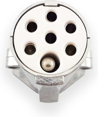 Aluminium stekker 24V S 7-polig