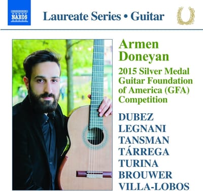 Armen Doneyan - Silver Medallist, 2015 Guitar Foundation (CD)