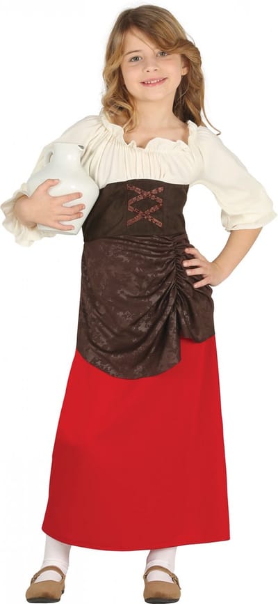 Fiestas Guirca Jurk Herbergierster Meisjes Polyester Mt 5-6