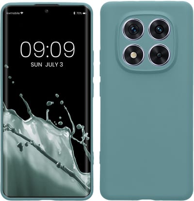 kwmobile telefoonhoesje geschikt voor Xiaomi Redmi Note 14 Pro 5G / Poco X7 - Hoesje voor smartphone - Precisie camera uitsnede - In Arctische nacht