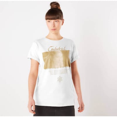 Lord Of The Rings Galadriel Lady Of The Galadhrim Women's T-Shirt - White - XS