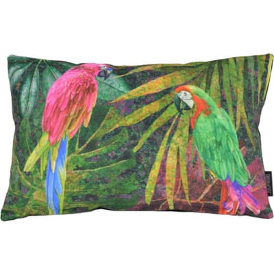 Velvet Parrot / Papagaai Kussenhoes | Velours / Fluweel - Polyester | 30 x 50 cm