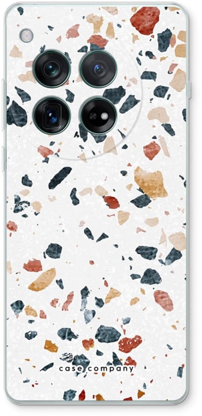 Case Company® - Hoesje geschikt voor OnePlus 12r hoesje - Terrazzo N°4 - Soft Cover Telefoonhoesje - Bescherming aan alle Kanten en Schermrand