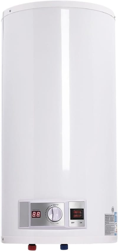 Elektrische Boiler - Warmwatertank - Direct Warm Water - IPX4 Waterdicht - 50 Liter - Wit