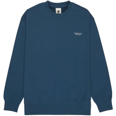 Element Co Emb Sweatshirt Blauw L Man