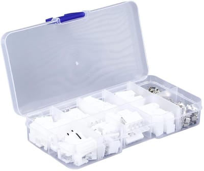 120PCS Connector Kit 3.96MM Pitch van ABS Materiaal voor DIY Projecten, Apparatuur Reparatie en Elektronische Circuits