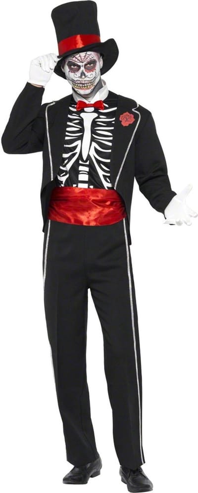 Dressing Up & Costumes | Costumes - Day Of The Dead Costume