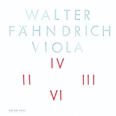 Walter Faehndrich - Viola (LP)