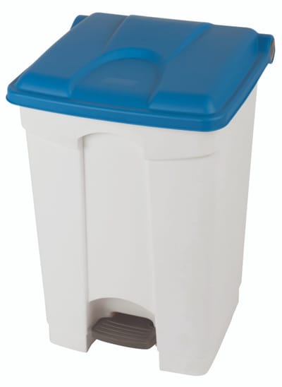 Pedaalemmer - Container met deksel - HACCP - 45 liter - Blauw