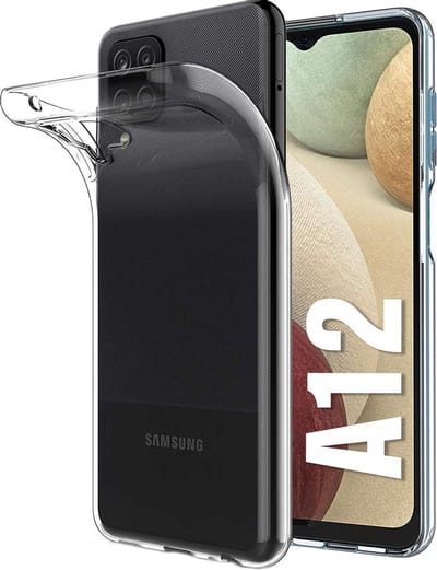 Hoesje geschikt voor Samsung Galaxy A12 Hoesje - Back Cover - Soft Silicone Case - Perfect Fit - TRANSPARANT – EPICMOBILE