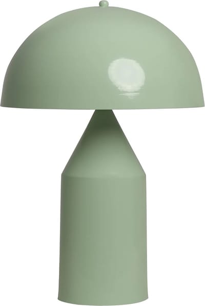 Bamyum Tafellamp Bedlamp Met Kabel Lipeo Metalen Mintgroen Paddestoel Lamp