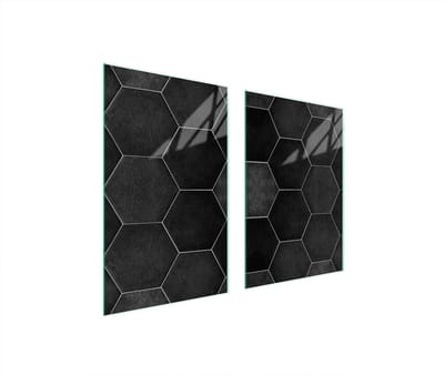 TMK ArtDeko - Snijplank Serie - Glasbeschermingsplaat - 65x52cm - Hittebestendig - Veelzijdige Toepassing