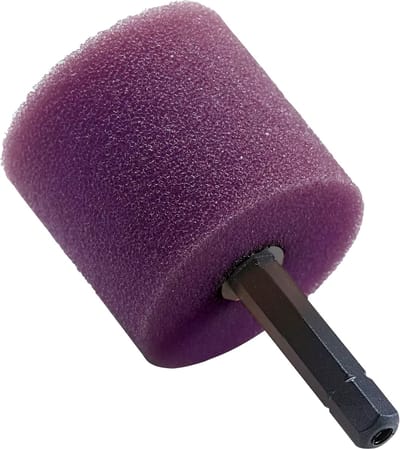 FLEX - PZ-V 35 HEX - Polishing Sponge Round for FLEX PXE80 - Purple - Medium
