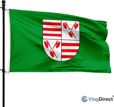 Beverse vlag - Gemeente Bever vlag - 90 x 150 cm.