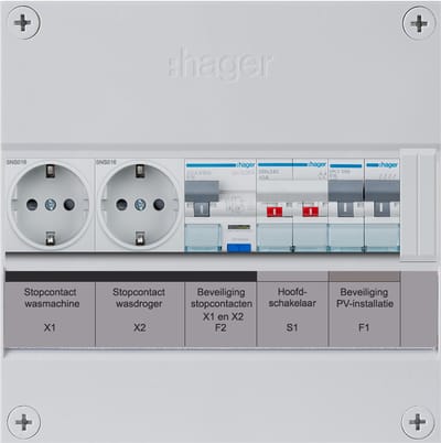 Hager VISION Installatiekast - VKG11PV-WW - E2XVK