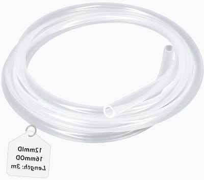 Flexibele Siliconen Slang voor Voedselgebruik - Transparante Drinkwater Slang 12 mm ID x 16 mm OD, 3 meter Lang, Ideaal voor Thuis en Industrie