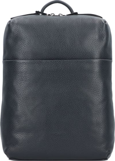 PICARD Leren Vrije tijd rugzak Rugzak met laptopvak Pure Backpack Ozean Donkerblauw