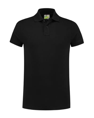 Lemon & Soda jersey polo voor heren zwart maat S