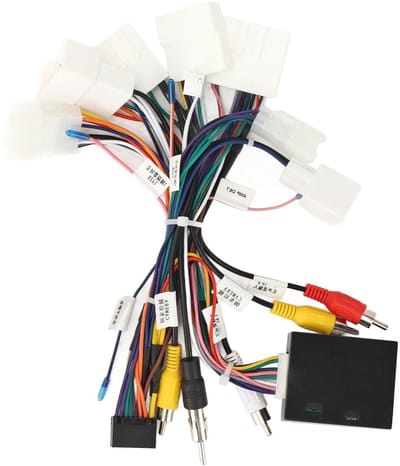 Auto Stereo Kabelboom - Radio Adapter Connector - Auto Audio Installatie - Plug en Play Installatie - 16-pins - Zwart
