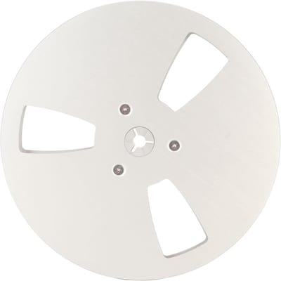 Lege Opname Reel - Universele Spoel - Tape Herstel - 3 Gaten Aluminium - 7 Inch Diameter - Zilver