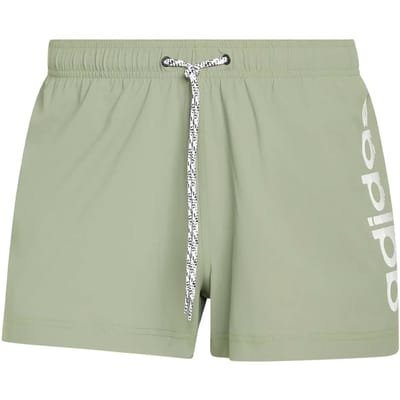 Adidas Sportswear Logo Stretchy Knit Zwemshort 3 Inch - Heren - Paars
