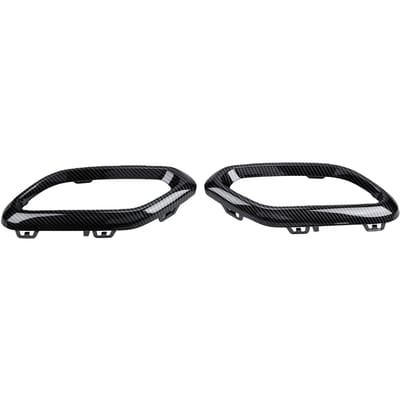 2 stuks Achterste Uitlaatpijp Sierkap Vervanging voor GLC Klasse X254 C254 AMG Line 2023 2026 2548858300 2548858400 Carbon Fiber Style