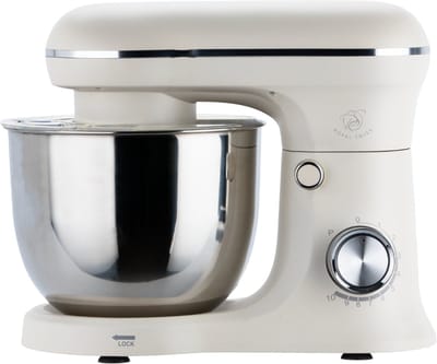 Royal Swiss® - Keukenmachine Keukenrobot met Mengkom 5L - 1500W Planetair Mengsysteem - 10 Snelheden + Pulse - RVS Mengkom - Roze