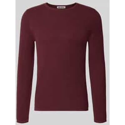 slim fit pullover van puur katoen