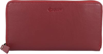 Esquire Peru Portemonnee RFID Leer 19 cm - Dames - Horizontaal - rot