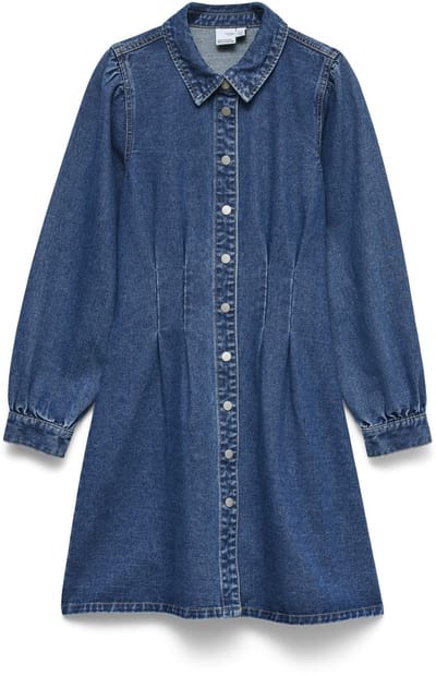 Vero Moda Denim jurk VMMARGRIT Lange jurk