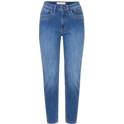 7/8 skinny jeans met hoge taille voor dames Pulz Jeans Katja