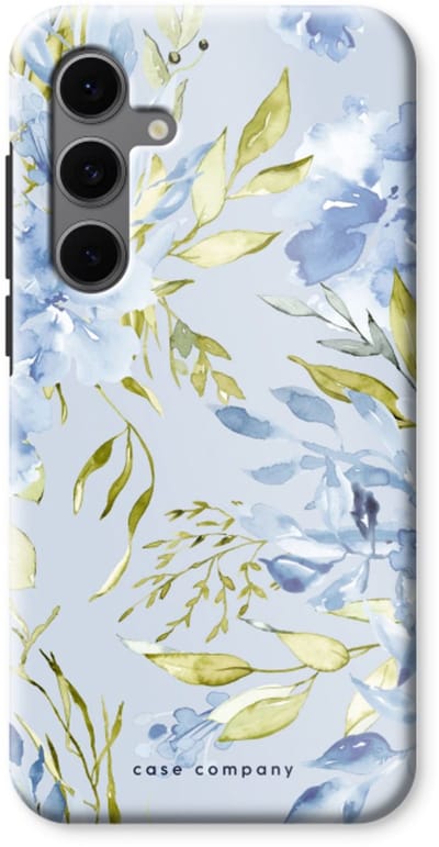 Case Company® - Hoesje geschikt voor Samsung Galaxy S24 FE hoesje - Gaia - Tough Case - Maximale Bescherming alle Kanten en Schermrand
