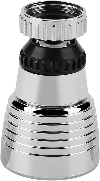MK Stoer - Waterkraan - LED verlichting - Geschikt voor keukenspoelbak - 360 graden draaibaar, LED-licht, beluchter, sproeier, temperatuursensor, badkamer, douche.