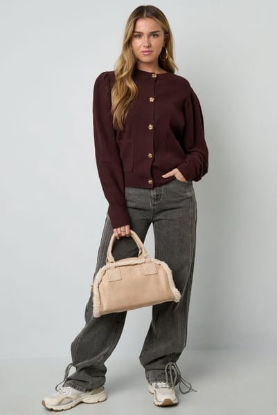 Schoudertas Teddy Moon - Beige