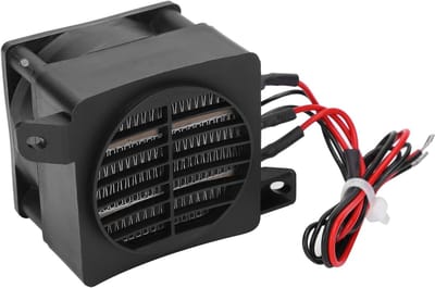 Draagbare Elektrische Keramische Verwarming met Ventilator - 300W, Thermostaat en Snel Verwarmen