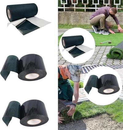 Kunstgras Tape - Verbinding Tape - Gazon Aanleggen - Sterke Hechting - 15x500 cm - Groen