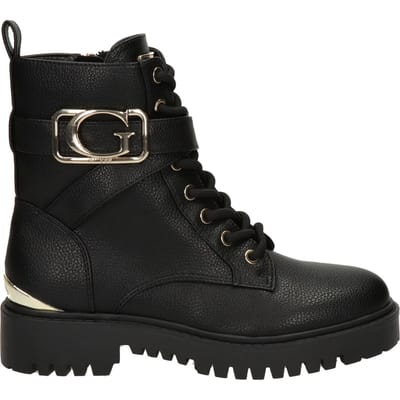 GUESS Orana Stivaletto Bootie - Zwart/Goud - Vrouwen - Maat 41