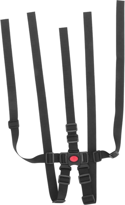 Kinderwagen Riemen - Baby Accessoires - Veiligheid Onderweg - Verstelbaar Universeel - 3 Stuks Set - Zwart