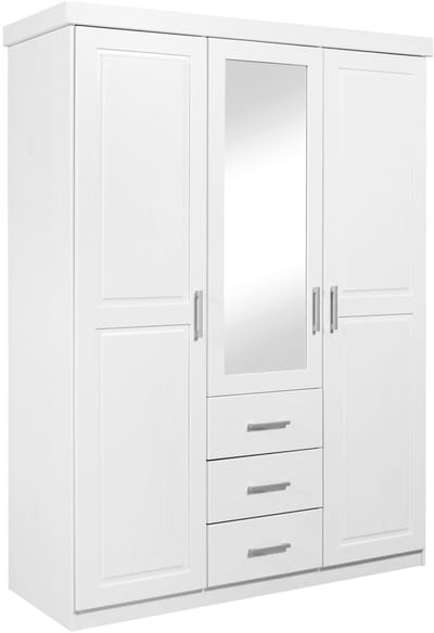 Interlink SAS Geraldo - Kledingkast - Wit - Hout