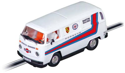 Carrera Speelgoedvoertuig Auto - Evolution - Volkswagen Bus T2b Martini Racing auto